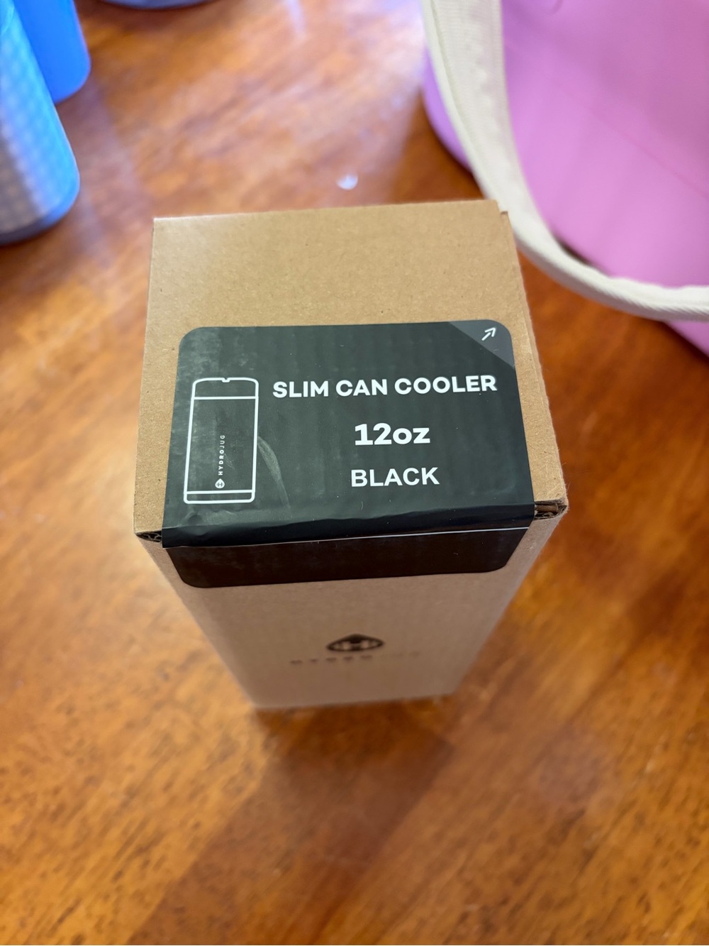 HydroJug Slim Can Cooler 12oz - Black